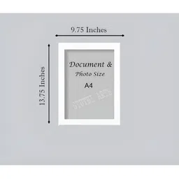 Stuthi Arts White 12 Pieces Wooded Wall Photo Frames image 3