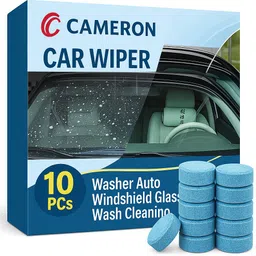 cameron Car Windshield Washer Tablets Auto Wiper Glass Cleaner Tablet Concentrate Vehicle Glass Cleaner image 1