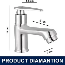 prestige Slim-PillarCock Brass Slim Pillar Cock Pillar Tap Faucet image 2