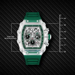 kenneth scott Multi Function Analog Watch - For Men K25103-ZSHI image 4