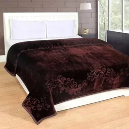 westethic Floral Double Mink Blanket for Heavy Winter image 2