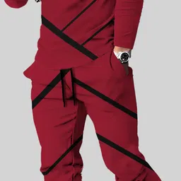 kelonbro Self Design Men Track Suit image 2