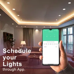 AZIOT 10A WiFi CCT Strip Light Controller, 12-24V DC, App & Voice Control Light Strip image 3