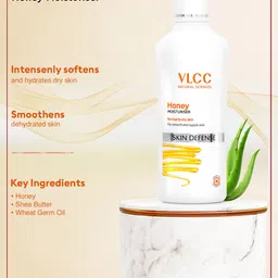 VLCC Set of Skin Defense Honey Moisturizer - 100 ml & Vitamin C Serum Facial Kit - 58 g image 2