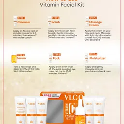 VLCC Set of Skin Defense Honey Moisturizer - 100 ml & Vitamin C Serum Facial Kit - 58 g image 5