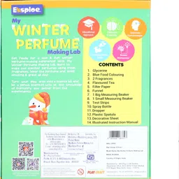 eksploe My Winter Perfume Making Lab For Kids Science Experiment Kit Ages 8-14 image 5