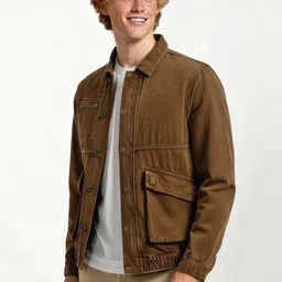 mast & harbour Men Solid Jacket-picture-18