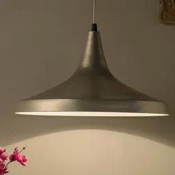 Homesake Silver-Toned Solid Handcrafted Hanging Light-picture-43