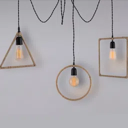 Homesake Black & Beige Solid Contemporary Cluster Light-picture-18
