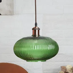 ELIANTE Green Iron Contemporary Ceiling Lamp image 3