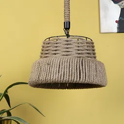 ELIANTE Khaki Iron Contemporary Ceiling Lamp image 4