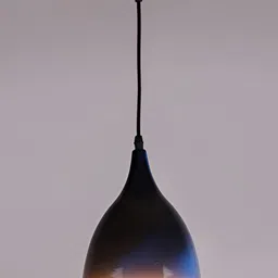 Areezo Blue Bell Metal Ceiling Lamp image 3