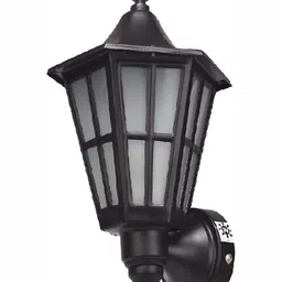 Areezo Black & White 4 Pieces Textured Wooden Abstract Shaped Wall Lamps image 2