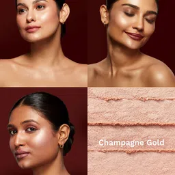 Pilgrim The Spanish Collection Highlighter Duo- 11g- Champagne Gold & Rose Gold - 01 image 2