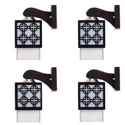 Gojeeva Black Wood Square Shaped Wall Lamp-picture-16