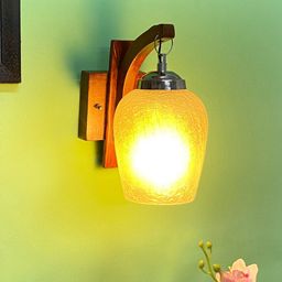 foziq White Textured Glass Wall Lamps-picture-0