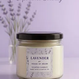 hod Lavender Scented Candle | 700gm | Long-Lasting Aroma | Candle-picture-12