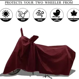 Waterproof Two Wheeler Cover for Honda, Universal For Bike-image-81