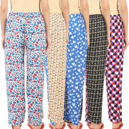 sonia collection Pack of 5 Women Pyjama image 2