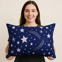 cathrol Polyester Fibre Sleeping Pillow Pack of 5 Abstract 5 Pillows image 4