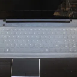 Wrixty Thin Transparent Dust Water Proof Keyguard Protector (Pack Of 2) Laptop Keyboard Skin image 1