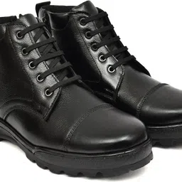 Svpanther Men's Leather Oxford Boots for Police, Army Boots For Men Boots For Men-picture-17