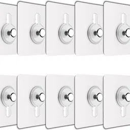 spivora Self Adhesive Sticker Hanger | No-Drill Plastic Wall Hooks Hook 10-picture-37