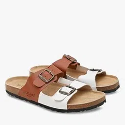 carlton london Colourblock Dual-Strap Sandals with Buckle-picture-35