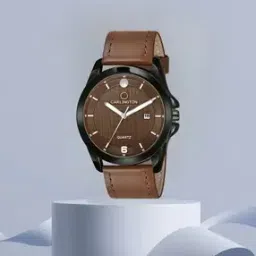 carlington CT1040 Analogue Watch with Leather Strap-picture-13