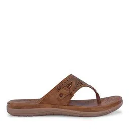 Women Perforated Slip-On Flat Sandals-image-10