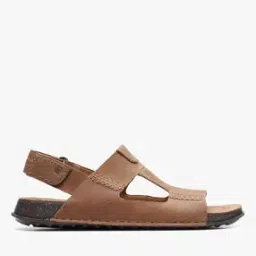 clarks Leather Sandals with Velcro Closure-picture-14