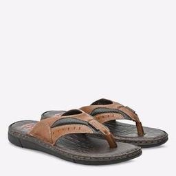 lee cooper Thong-Strap Leather Sandals-picture-3