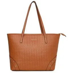 fastrack Women Criss-Cross Pattern Tote Bag-picture-25