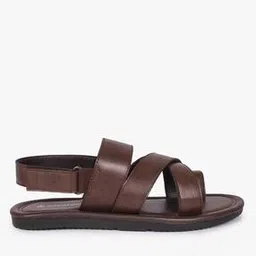 schumann Toe-Ring Sandals with Velcro Fastening-picture-50