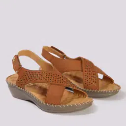 hi-attitude Women Peep-Toe Wedges-picture-13