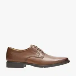 Leather Formal Derby Shoes-image-11