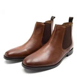 thomas crick Men Ankle-Length Slip-On Chelsea Boots-picture-44