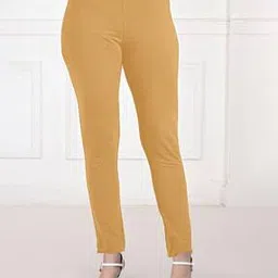 Women Flat-Front Skinny Fit Pants-image-54