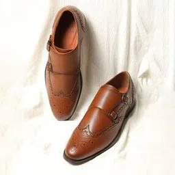 Men Round-Toe Slip-On Monks-image-40