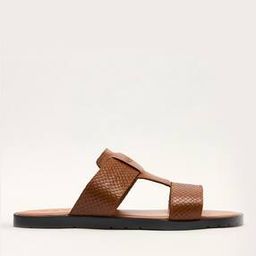 the bear house Open-Toe Slip-On Flat Sandals-picture-17