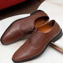 louis stitch Oxfords with leather Upper-picture-25