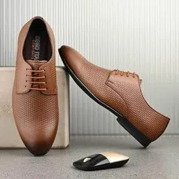 eego italy Men Derbys With Synthetic Upper-picture-53