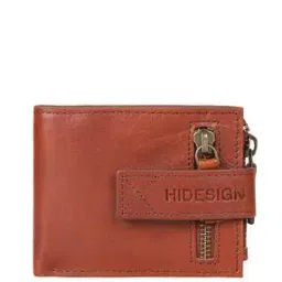 hidesign Men Bi-Fold Wallet with Zip Closure-picture-34