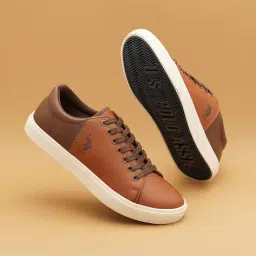 u.s. polo assn. Men Colourblock Lace-Up Shoes image 1