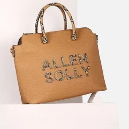 allen solly Women Brand Print Structured Messenger Bag image 1