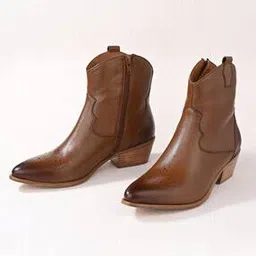 miorah Women Ankle-Length Boots with Zip Closure-picture-20
