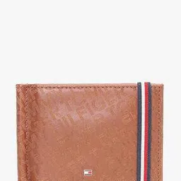 tommy hilfiger Brand Print Genuine Leather Bi-Fold Wallet-picture-13
