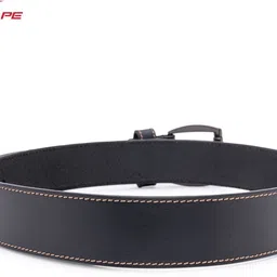 red tape Men Casual, Formal Black Genuine Leather Belt image 5