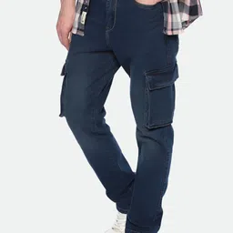 Dennis Lingo Men Straight Fit Light Fade Clean Look Stretchable Jeans image 3