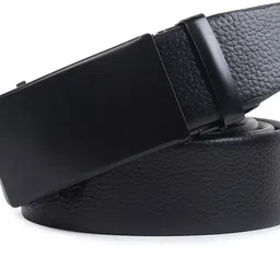 roadster Men Formal, Casual, Evening, Party Black Synthetic Belt image 2